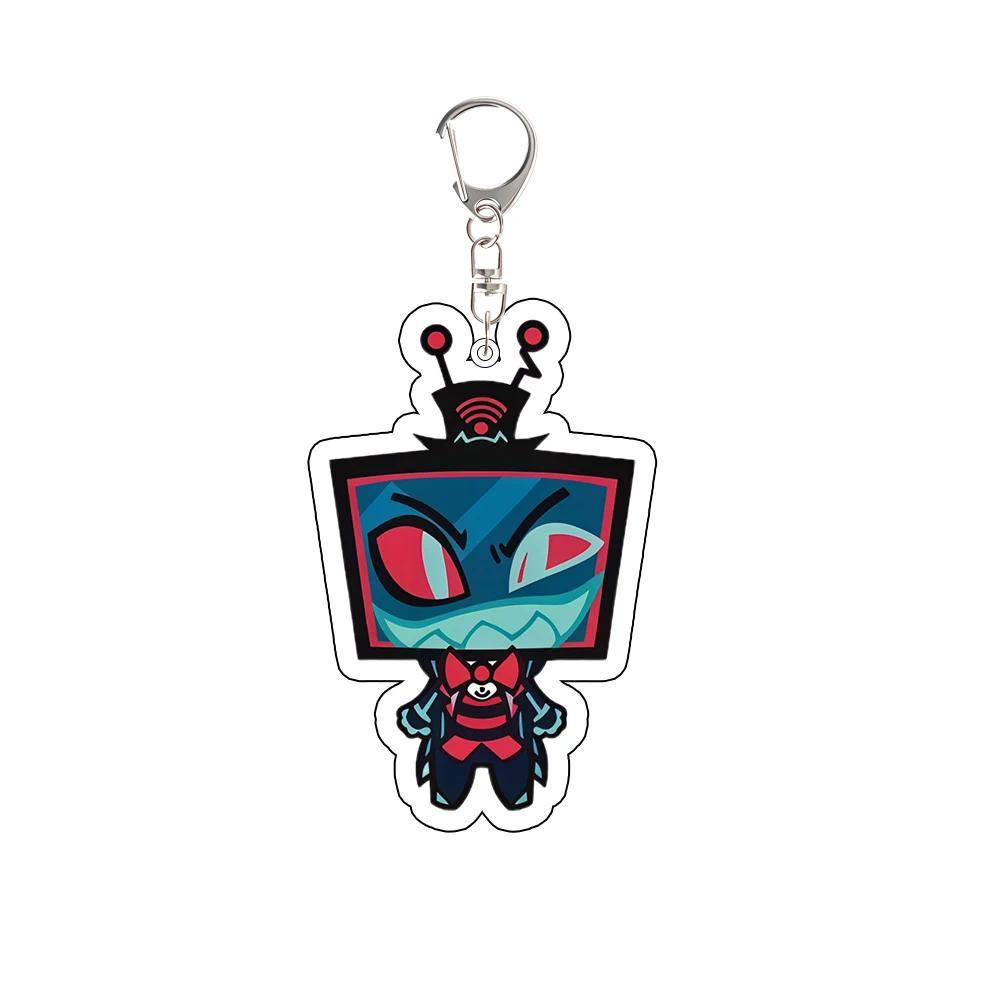 Anime Hazbin Hotel Keychain Vaggie Angel Dust Alastor Husk Niffty Cartoon Keychain Móc Khóa In Theo Yêu Cầu, Chất Liệu Mica Trong Suốt In 2 Mặt , Dày 4mm 11 Anime Hazbin Hotel Keychain Vaggie Angel Dust Alastor Husk Niffty Cartoon Keychain Móc Khóa In Theo Yêu Cầu, Chất Liệu Mica Trong Suốt In 2 Mặt , Dày 4mm - Ảnh 11