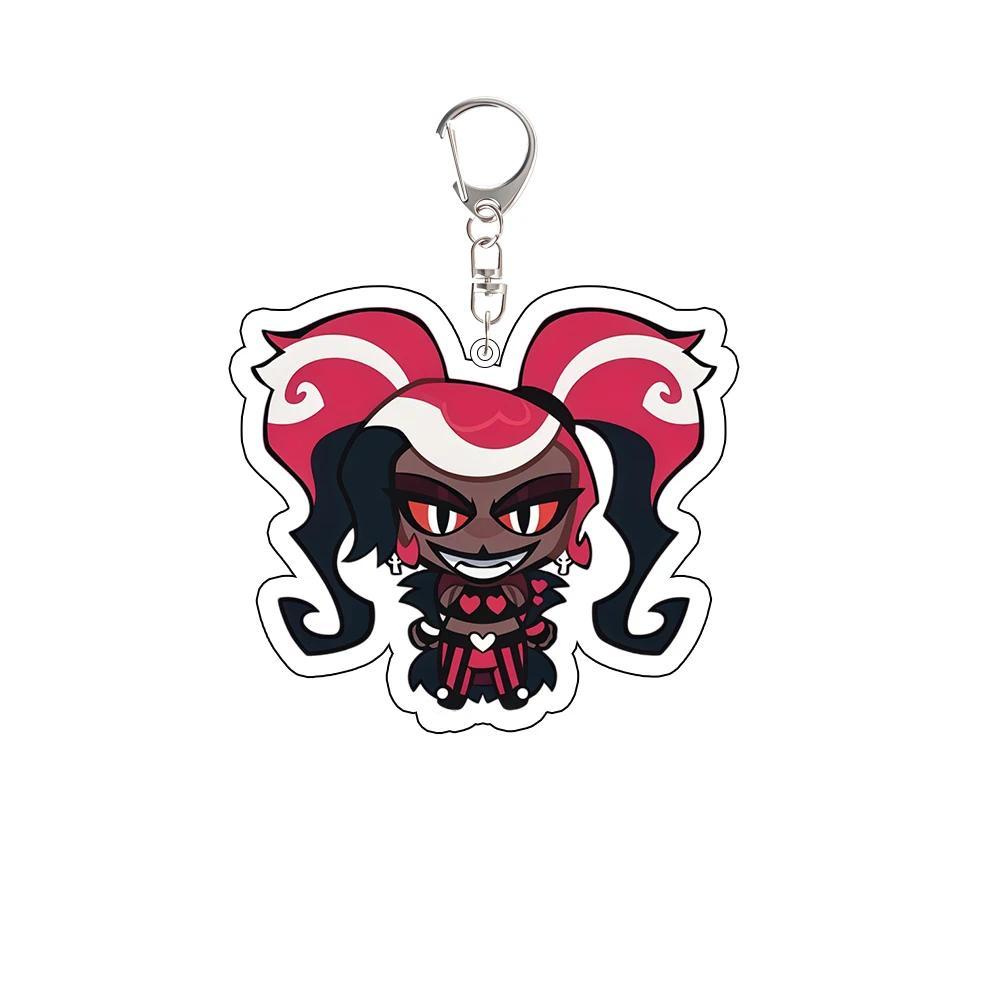Anime Hazbin Hotel Keychain Vaggie Angel Dust Alastor Husk Niffty Cartoon Keychain Móc Khóa In Theo Yêu Cầu, Chất Liệu Mica Trong Suốt In 2 Mặt , Dày 4mm 13 Anime Hazbin Hotel Keychain Vaggie Angel Dust Alastor Husk Niffty Cartoon Keychain Móc Khóa In Theo Yêu Cầu, Chất Liệu Mica Trong Suốt In 2 Mặt , Dày 4mm - Ảnh 13