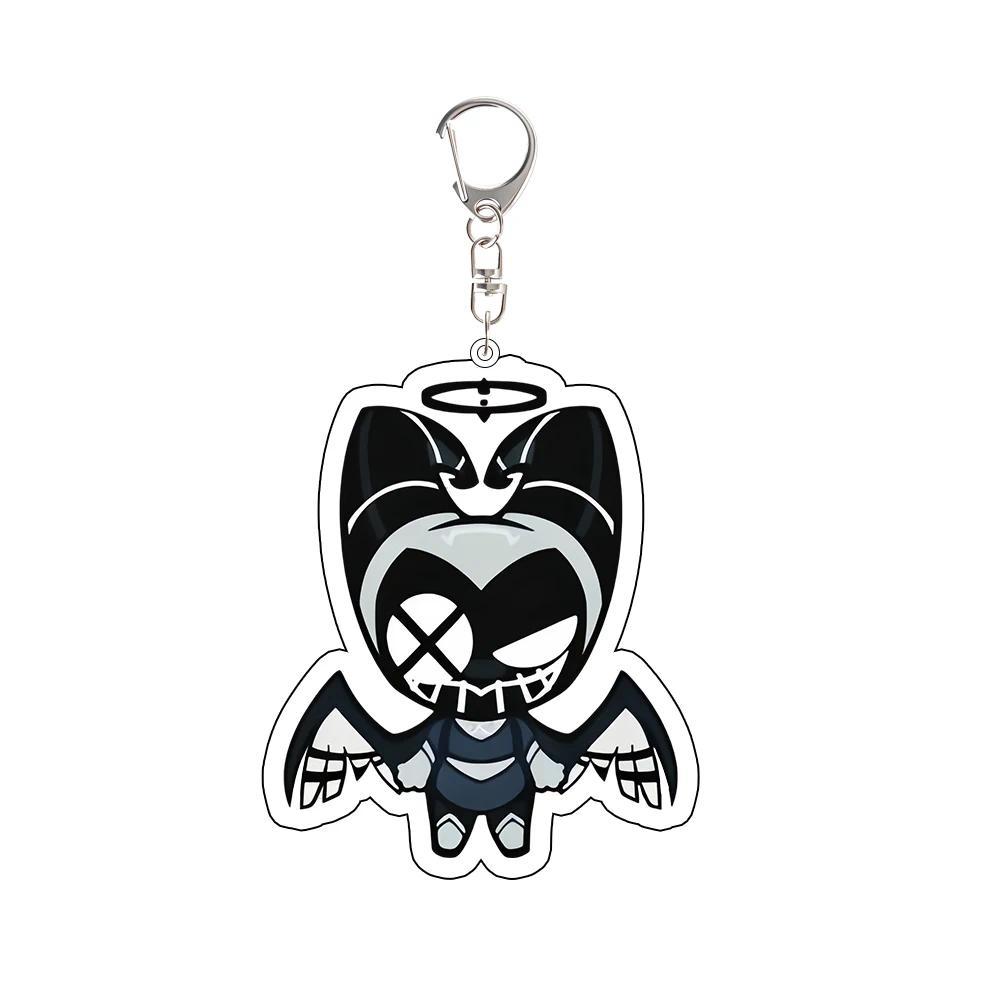 Anime Hazbin Hotel Keychain Vaggie Angel Dust Alastor Husk Niffty Cartoon Keychain Móc Khóa In Theo Yêu Cầu, Chất Liệu Mica Trong Suốt In 2 Mặt , Dày 4mm 15 Anime Hazbin Hotel Keychain Vaggie Angel Dust Alastor Husk Niffty Cartoon Keychain Móc Khóa In Theo Yêu Cầu, Chất Liệu Mica Trong Suốt In 2 Mặt , Dày 4mm - Ảnh 15