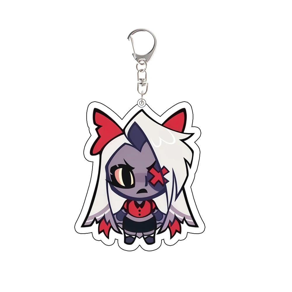 Anime Hazbin Hotel Keychain Vaggie Angel Dust Alastor Husk Niffty Cartoon Keychain Móc Khóa In Theo Yêu Cầu, Chất Liệu Mica Trong Suốt In 2 Mặt , Dày 4mm 3 Anime Hazbin Hotel Keychain Vaggie Angel Dust Alastor Husk Niffty Cartoon Keychain Móc Khóa In Theo Yêu Cầu, Chất Liệu Mica Trong Suốt In 2 Mặt , Dày 4mm - Ảnh 3