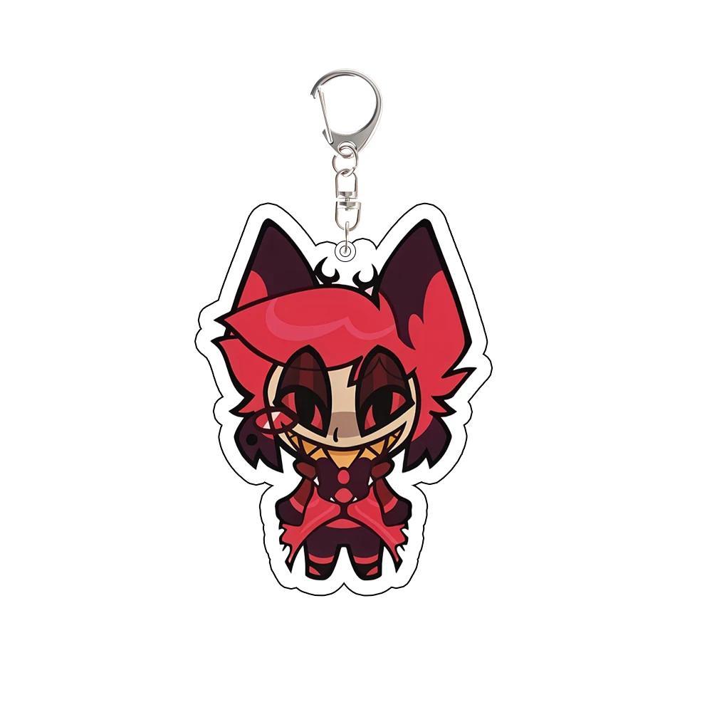 Anime Hazbin Hotel Keychain Vaggie Angel Dust Alastor Husk Niffty Cartoon Keychain Móc Khóa In Theo Yêu Cầu, Chất Liệu Mica Trong Suốt In 2 Mặt , Dày 4mm 5 Anime Hazbin Hotel Keychain Vaggie Angel Dust Alastor Husk Niffty Cartoon Keychain Móc Khóa In Theo Yêu Cầu, Chất Liệu Mica Trong Suốt In 2 Mặt , Dày 4mm - Ảnh 5