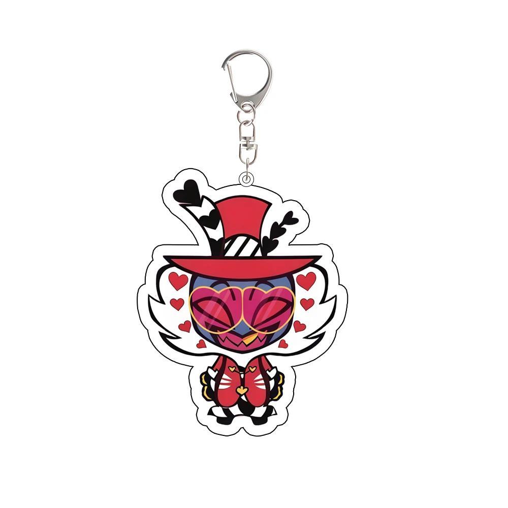 Anime Hazbin Hotel Keychain Vaggie Angel Dust Alastor Husk Niffty Cartoon Keychain Móc Khóa In Theo Yêu Cầu, Chất Liệu Mica Trong Suốt In 2 Mặt , Dày 4mm 7 Anime Hazbin Hotel Keychain Vaggie Angel Dust Alastor Husk Niffty Cartoon Keychain Móc Khóa In Theo Yêu Cầu, Chất Liệu Mica Trong Suốt In 2 Mặt , Dày 4mm - Ảnh 7