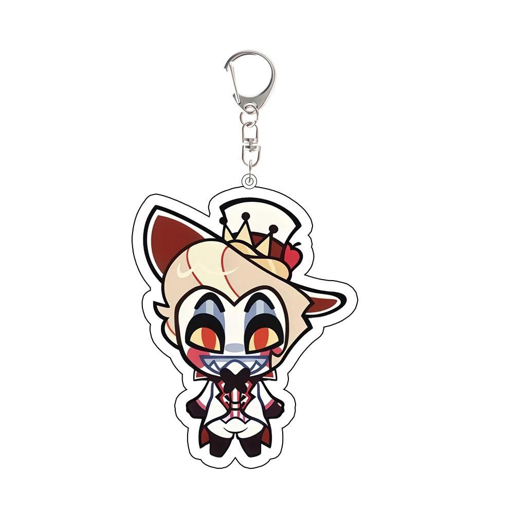 Anime Hazbin Hotel Keychain Vaggie Angel Dust Alastor Husk Niffty Cartoon Keychain Móc Khóa In Theo Yêu Cầu, Chất Liệu Mica Trong Suốt In 2 Mặt , Dày 4mm 9 Anime Hazbin Hotel Keychain Vaggie Angel Dust Alastor Husk Niffty Cartoon Keychain Móc Khóa In Theo Yêu Cầu, Chất Liệu Mica Trong Suốt In 2 Mặt , Dày 4mm - Ảnh 9