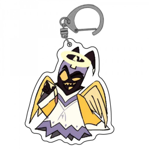 Anime Hell Hotel Character Morningstar Vaggie Cosplay Keychain Anime Figure Acrylic Car Party Móc Khóa In Theo Yêu Cầu, Chất Liệu Mica Trong Suốt In 2 Mặt , Dày 4mm