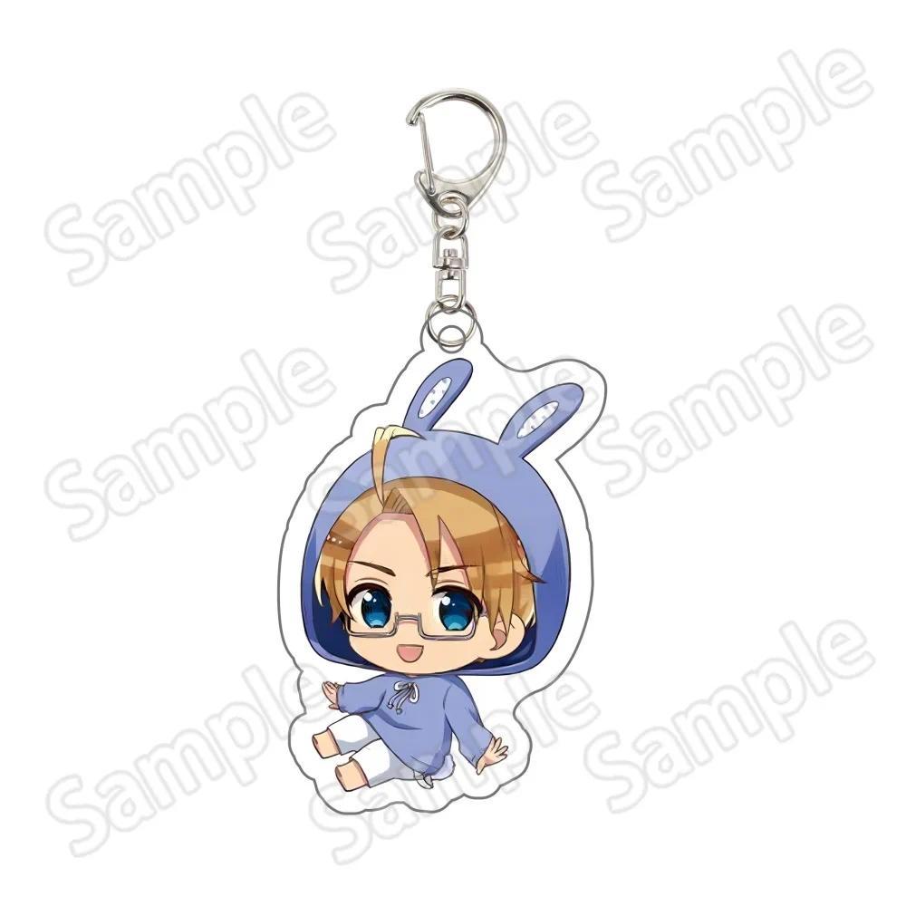 Anime Hetalia Axis Powers Mica Keychain Cute Bunny Hoodie Chibi Alfred Ivan Romano Lukas Móc Khóa In Theo Yêu Cầu, Chất Liệu Mica Trong Suốt In 2 Mặt , Dày 4mm 8 Anime Hetalia Axis Powers Mica Keychain Cute Bunny Hoodie Chibi Alfred Ivan Romano Lukas Móc Khóa In Theo Yêu Cầu, Chất Liệu Mica Trong Suốt In 2 Mặt , Dày 4mm - Ảnh 8