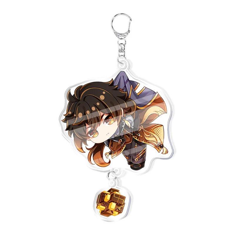 Anime Impact Keychain Zhongli Venti Cyno Keli Hung Keychain For Women Cute Mica Key Ring Móc Khóa In Theo Yêu Cầu, Chất Liệu Mica Trong Suốt In 2 Mặt , Dày 4mm 15 Anime Impact Keychain Zhongli Venti Cyno Keli Hung Keychain For Women Cute Mica Key Ring Móc Khóa In Theo Yêu Cầu, Chất Liệu Mica Trong Suốt In 2 Mặt , Dày 4mm - Ảnh 15