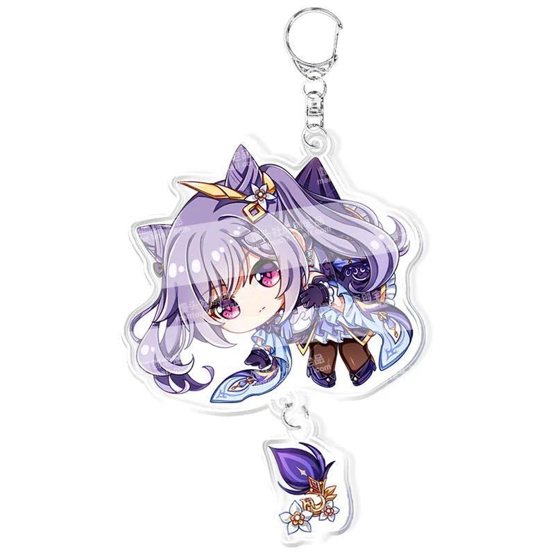Anime Impact Keychain Zhongli Venti Cyno Keli Hung Keychain For Women Cute Mica Key Ring Móc Khóa In Theo Yêu Cầu, Chất Liệu Mica Trong Suốt In 2 Mặt , Dày 4mm 4 Anime Impact Keychain Zhongli Venti Cyno Keli Hung Keychain For Women Cute Mica Key Ring Móc Khóa In Theo Yêu Cầu, Chất Liệu Mica Trong Suốt In 2 Mặt , Dày 4mm - Ảnh 4