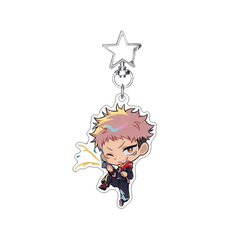 Anime Jujutsu Kaisen 5th Anniversary 2026 New Style Keychain Keychain Yuji Itadori Satoru Móc Khóa In Theo Yêu Cầu, Chất Liệu Mica Trong Suốt In 2 Mặt , Dày 4mm 4 Anime Jujutsu Kaisen 5th Anniversary 2026 New Style Keychain Keychain Yuji Itadori Satoru Móc Khóa In Theo Yêu Cầu, Chất Liệu Mica Trong Suốt In 2 Mặt , Dày 4mm - Ảnh 4