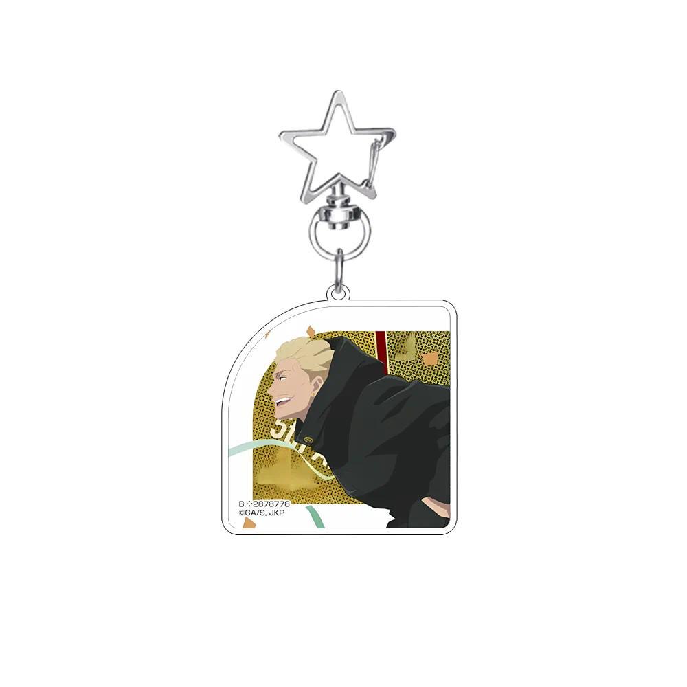 Anime Jujutsu Kaisen 5th Anniversary New Style Kawaii Car Keychain Yuji Itadori Satoru Gojo Móc Khóa In Theo Yêu Cầu, Chất Liệu Mica Trong Suốt In 2 Mặt , Dày 4mm 2 Anime Jujutsu Kaisen 5th Anniversary New Style Kawaii Car Keychain Yuji Itadori Satoru Gojo Móc Khóa In Theo Yêu Cầu, Chất Liệu Mica Trong Suốt In 2 Mặt , Dày 4mm - Ảnh 2