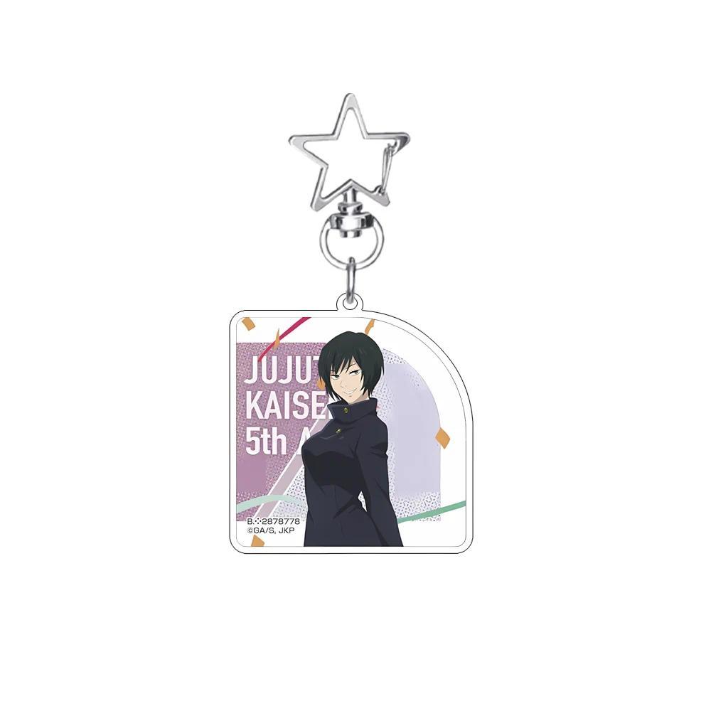 Anime Jujutsu Kaisen 5th Anniversary New Style Kawaii Car Keychain Yuji Itadori Satoru Gojo Móc Khóa In Theo Yêu Cầu, Chất Liệu Mica Trong Suốt In 2 Mặt , Dày 4mm 11 Anime Jujutsu Kaisen 5th Anniversary New Style Kawaii Car Keychain Yuji Itadori Satoru Gojo Móc Khóa In Theo Yêu Cầu, Chất Liệu Mica Trong Suốt In 2 Mặt , Dày 4mm - Ảnh 11