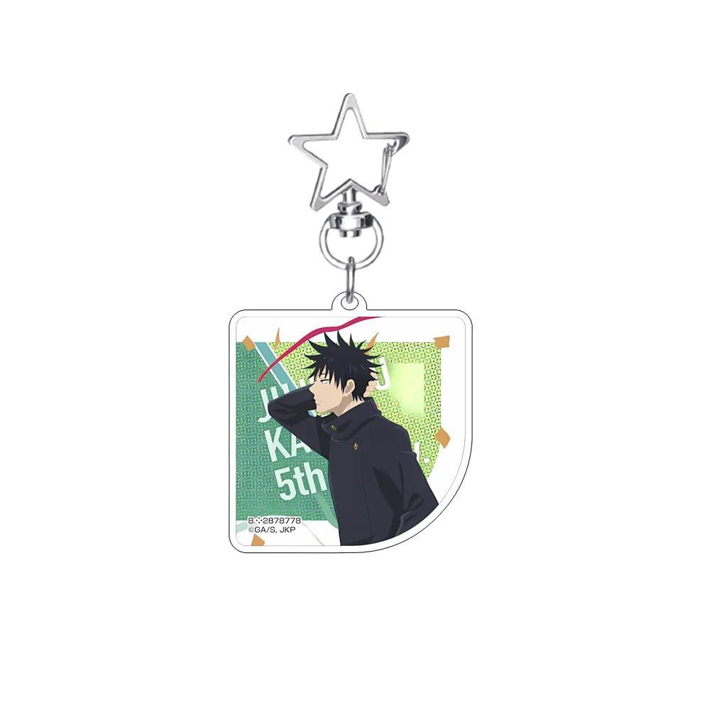 Anime Jujutsu Kaisen 5th Anniversary New Style Kawaii Car Keychain Yuji Itadori Satoru Gojo Móc Khóa In Theo Yêu Cầu, Chất Liệu Mica Trong Suốt In 2 Mặt , Dày 4mm 28 Anime Jujutsu Kaisen 5th Anniversary New Style Kawaii Car Keychain Yuji Itadori Satoru Gojo Móc Khóa In Theo Yêu Cầu, Chất Liệu Mica Trong Suốt In 2 Mặt , Dày 4mm - Ảnh 28