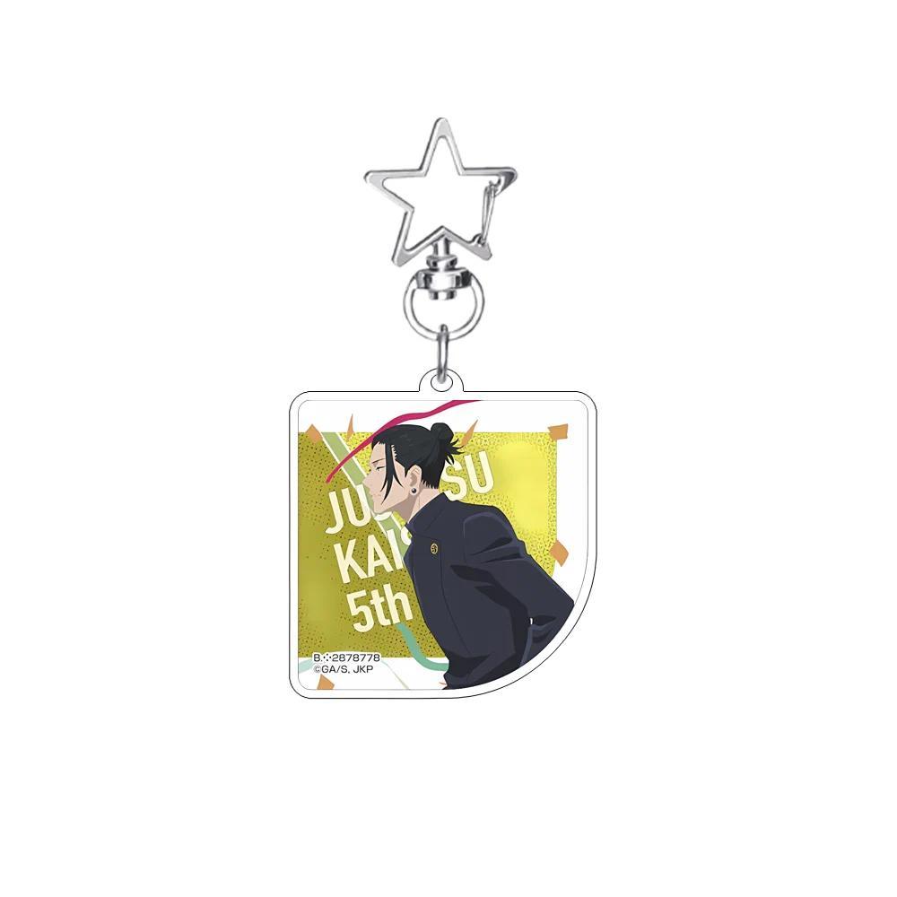 Anime Jujutsu Kaisen 5th Anniversary New Style Kawaii Car Keychain Yuji Itadori Satoru Gojo Móc Khóa In Theo Yêu Cầu, Chất Liệu Mica Trong Suốt In 2 Mặt , Dày 4mm 4 Anime Jujutsu Kaisen 5th Anniversary New Style Kawaii Car Keychain Yuji Itadori Satoru Gojo Móc Khóa In Theo Yêu Cầu, Chất Liệu Mica Trong Suốt In 2 Mặt , Dày 4mm - Ảnh 4