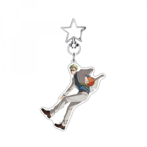 Anime Jujutsu Kaisen 5th Anniversary New Style Football And Basketball Mica Charm Yuji Móc Khóa In Theo Yêu Cầu, Chất Liệu Mica Trong Suốt In 2 Mặt , Dày 4mm