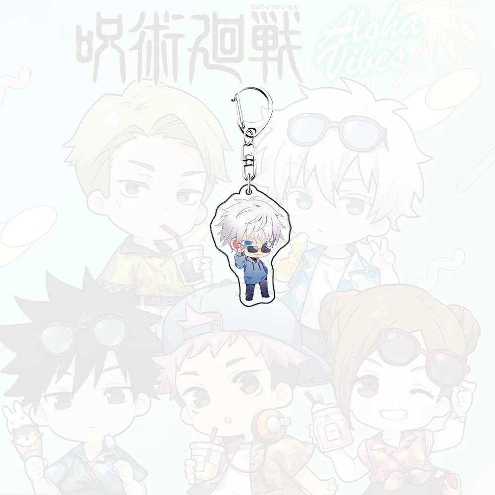 Anime Jujutsu Kaisen 6cm Satoru Gojo Yuji Itadori Acrylic Stand Keychain Figure Bag Desktop Móc Khóa In Theo Yêu Cầu, Chất Liệu Mica Trong Suốt In 2 Mặt , Dày 4mm 15 Anime Jujutsu Kaisen 6cm Satoru Gojo Yuji Itadori Acrylic Stand Keychain Figure Bag Desktop Móc Khóa In Theo Yêu Cầu, Chất Liệu Mica Trong Suốt In 2 Mặt , Dày 4mm - Ảnh 15