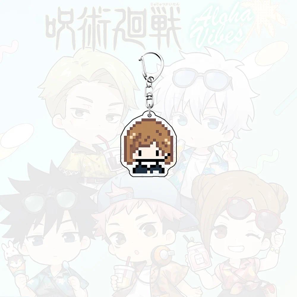 Anime Jujutsu Kaisen 6cm Satoru Gojo Yuji Itadori Acrylic Stand Keychain Figure Bag Desktop Móc Khóa In Theo Yêu Cầu, Chất Liệu Mica Trong Suốt In 2 Mặt , Dày 4mm 5 Anime Jujutsu Kaisen 6cm Satoru Gojo Yuji Itadori Acrylic Stand Keychain Figure Bag Desktop Móc Khóa In Theo Yêu Cầu, Chất Liệu Mica Trong Suốt In 2 Mặt , Dày 4mm - Ảnh 5