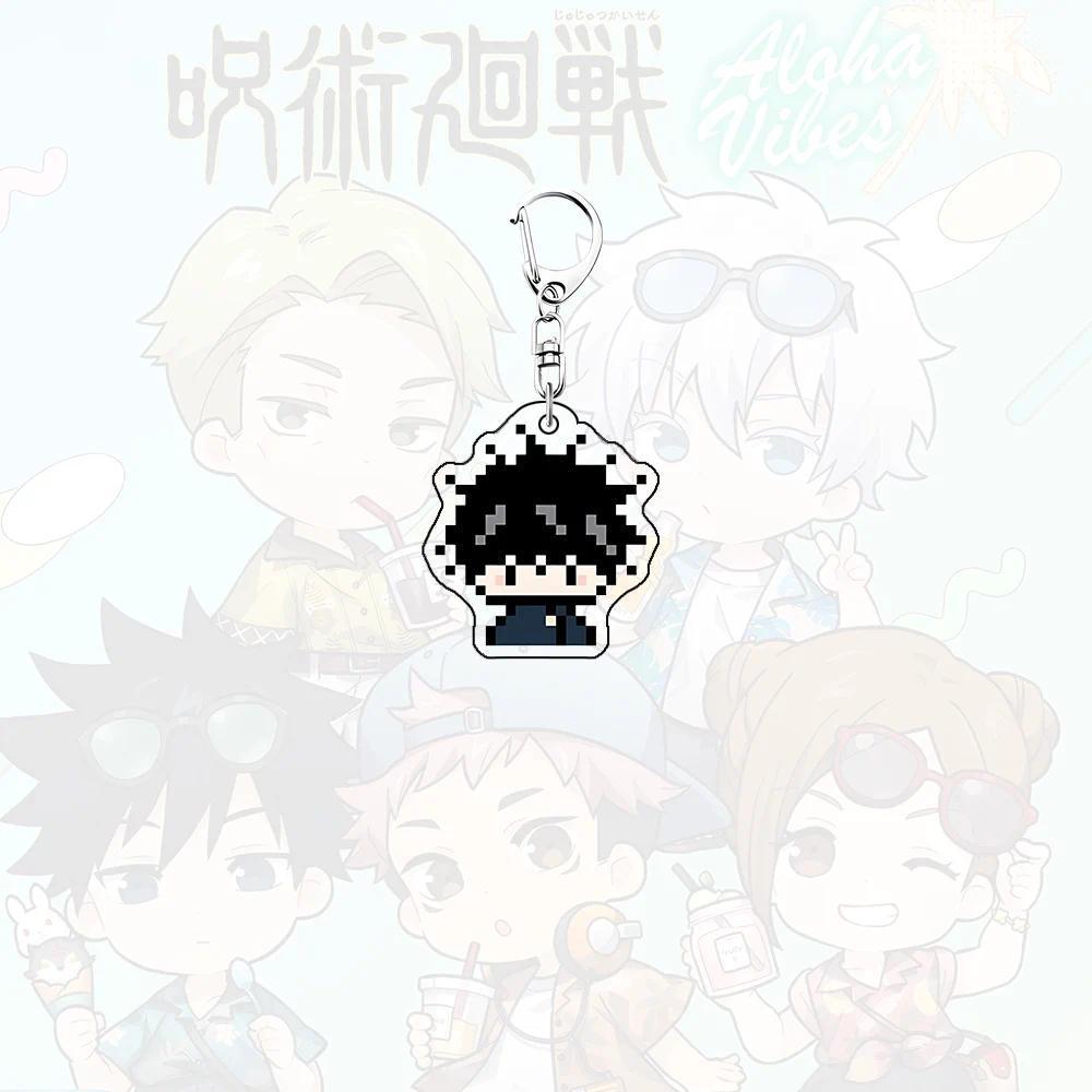 Anime Jujutsu Kaisen 6cm Satoru Gojo Yuji Itadori Acrylic Stand Keychain Figure Bag Desktop Móc Khóa In Theo Yêu Cầu, Chất Liệu Mica Trong Suốt In 2 Mặt , Dày 4mm 6 Anime Jujutsu Kaisen 6cm Satoru Gojo Yuji Itadori Acrylic Stand Keychain Figure Bag Desktop Móc Khóa In Theo Yêu Cầu, Chất Liệu Mica Trong Suốt In 2 Mặt , Dày 4mm - Ảnh 6