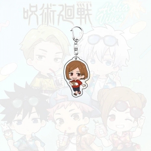 Anime Jujutsu Kaisen 6cm Satoru Gojo Yuji Itadori Acrylic Stand Keychain Figure Bag Desktop Móc Khóa In Theo Yêu Cầu, Chất Liệu Mica Trong Suốt In 2 Mặt , Dày 4mm
