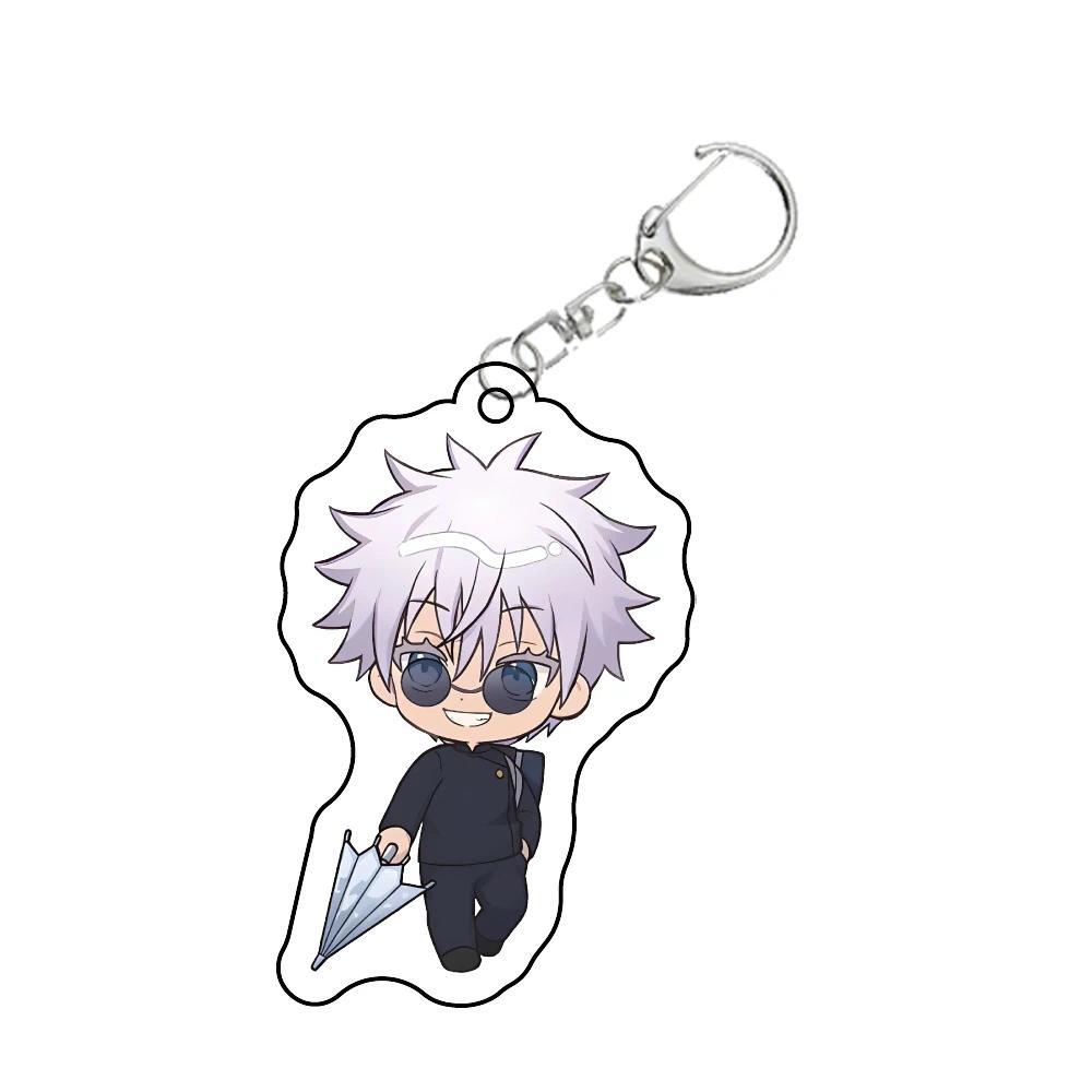 Anime Jujutsu Kaisen Keychain Itadori Yuji Gojo Satoru Cartoon Acrylic Bag Tag Keyring Cos Móc Khóa In Theo Yêu Cầu, Chất Liệu Mica Trong Suốt In 2 Mặt , Dày 4mm 6 Anime Jujutsu Kaisen Keychain Itadori Yuji Gojo Satoru Cartoon Acrylic Bag Tag Keyring Cos Móc Khóa In Theo Yêu Cầu, Chất Liệu Mica Trong Suốt In 2 Mặt , Dày 4mm - Ảnh 6