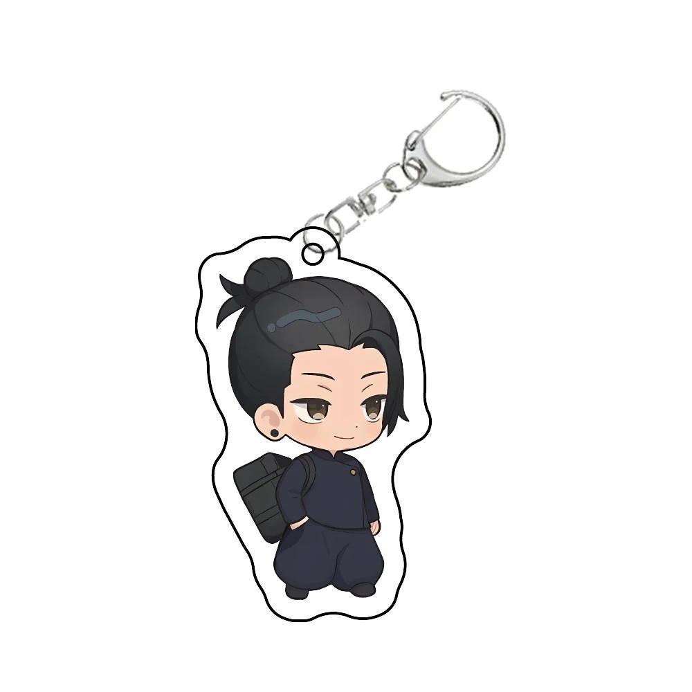 Anime Jujutsu Kaisen Keychain Itadori Yuji Gojo Satoru Cartoon Acrylic Bag Tag Keyring Cos Móc Khóa In Theo Yêu Cầu, Chất Liệu Mica Trong Suốt In 2 Mặt , Dày 4mm 9 Anime Jujutsu Kaisen Keychain Itadori Yuji Gojo Satoru Cartoon Acrylic Bag Tag Keyring Cos Móc Khóa In Theo Yêu Cầu, Chất Liệu Mica Trong Suốt In 2 Mặt , Dày 4mm - Ảnh 9