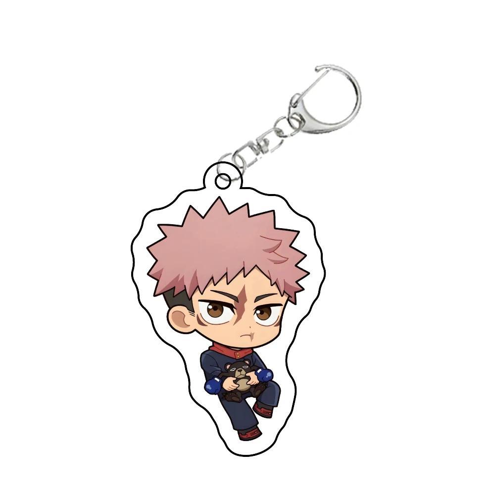 Anime Jujutsu Kaisen Keychain Itadori Yuji Gojo Satoru Cartoon Acrylic Bag Tag Keyring Cos Móc Khóa In Theo Yêu Cầu, Chất Liệu Mica Trong Suốt In 2 Mặt , Dày 4mm 1 Anime Jujutsu Kaisen Keychain Itadori Yuji Gojo Satoru Cartoon Acrylic Bag Tag Keyring Cos Móc Khóa In Theo Yêu Cầu, Chất Liệu Mica Trong Suốt In 2 Mặt , Dày 4mm