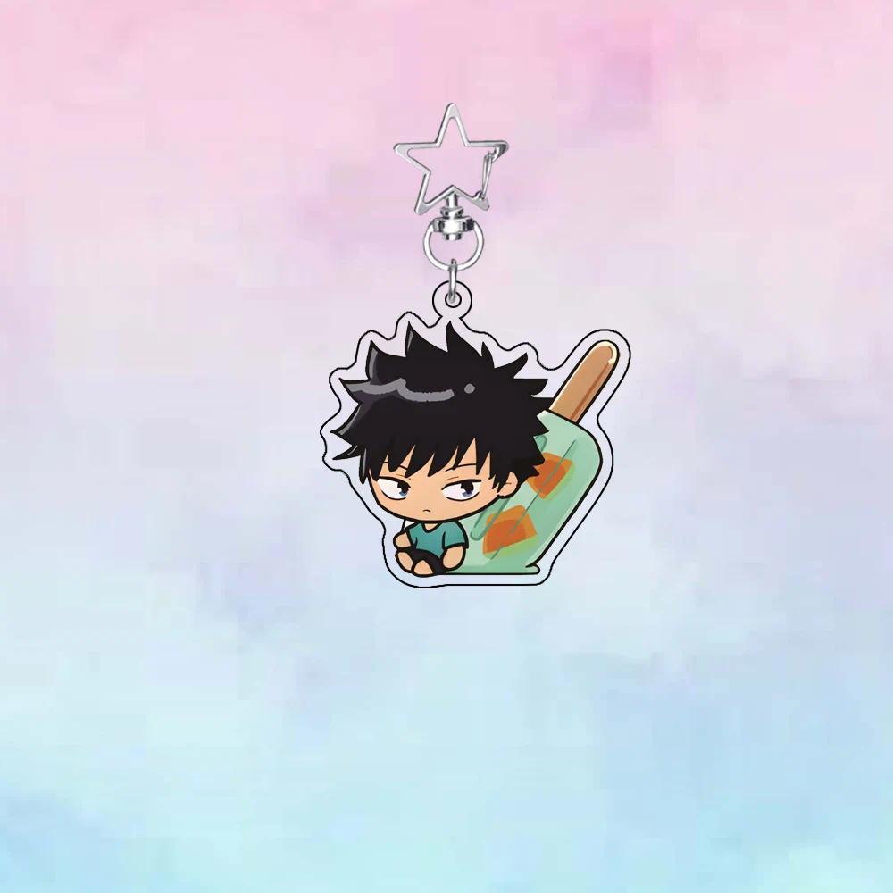 Anime Jujutsu Kaisen Popsicle Summer Version Yuji Itadori Satoru Gojo 6cm Acrylic Stand Móc Khóa In Theo Yêu Cầu, Chất Liệu Mica Trong Suốt In 2 Mặt , Dày 4mm 11 Anime Jujutsu Kaisen Popsicle Summer Version Yuji Itadori Satoru Gojo 6cm Acrylic Stand Móc Khóa In Theo Yêu Cầu, Chất Liệu Mica Trong Suốt In 2 Mặt , Dày 4mm - Ảnh 11