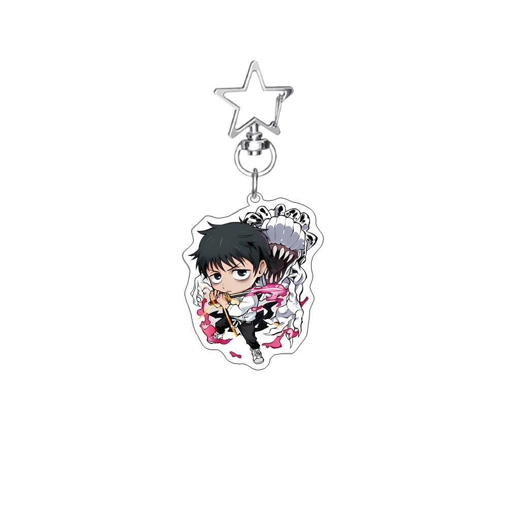 Anime Jujutsu Kaisen Yuji Itadori Satoru Gojo Yuta Okkotsu Sushi Edition Kawaii Mica Keychain Móc Khóa In Theo Yêu Cầu, Chất Liệu Mica Trong Suốt In 2 Mặt , Dày 4mm 2 Anime Jujutsu Kaisen Yuji Itadori Satoru Gojo Yuta Okkotsu Sushi Edition Kawaii Mica Keychain Móc Khóa In Theo Yêu Cầu, Chất Liệu Mica Trong Suốt In 2 Mặt , Dày 4mm - Ảnh 2