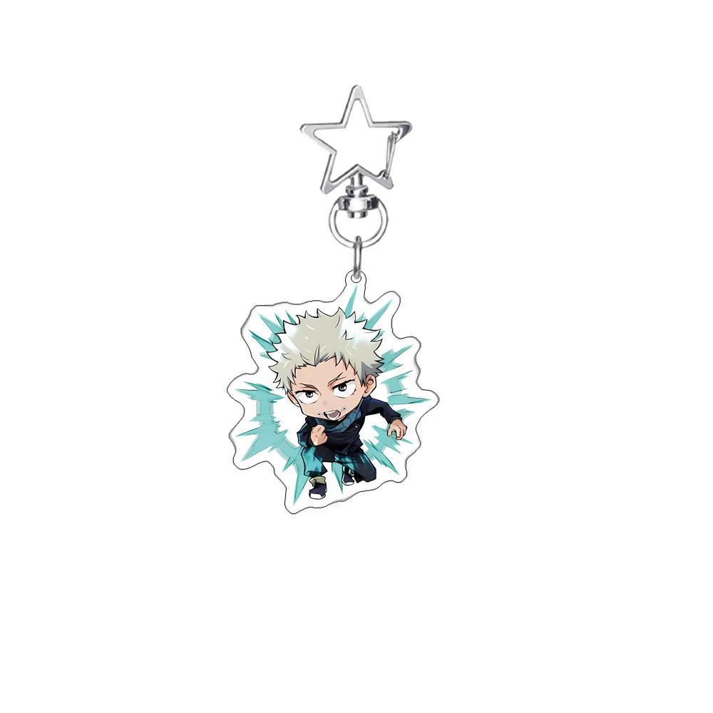 Anime Jujutsu Kaisen Yuji Itadori Satoru Gojo Yuta Okkotsu Sushi Edition Kawaii Mica Keychain Móc Khóa In Theo Yêu Cầu, Chất Liệu Mica Trong Suốt In 2 Mặt , Dày 4mm 3 Anime Jujutsu Kaisen Yuji Itadori Satoru Gojo Yuta Okkotsu Sushi Edition Kawaii Mica Keychain Móc Khóa In Theo Yêu Cầu, Chất Liệu Mica Trong Suốt In 2 Mặt , Dày 4mm - Ảnh 3