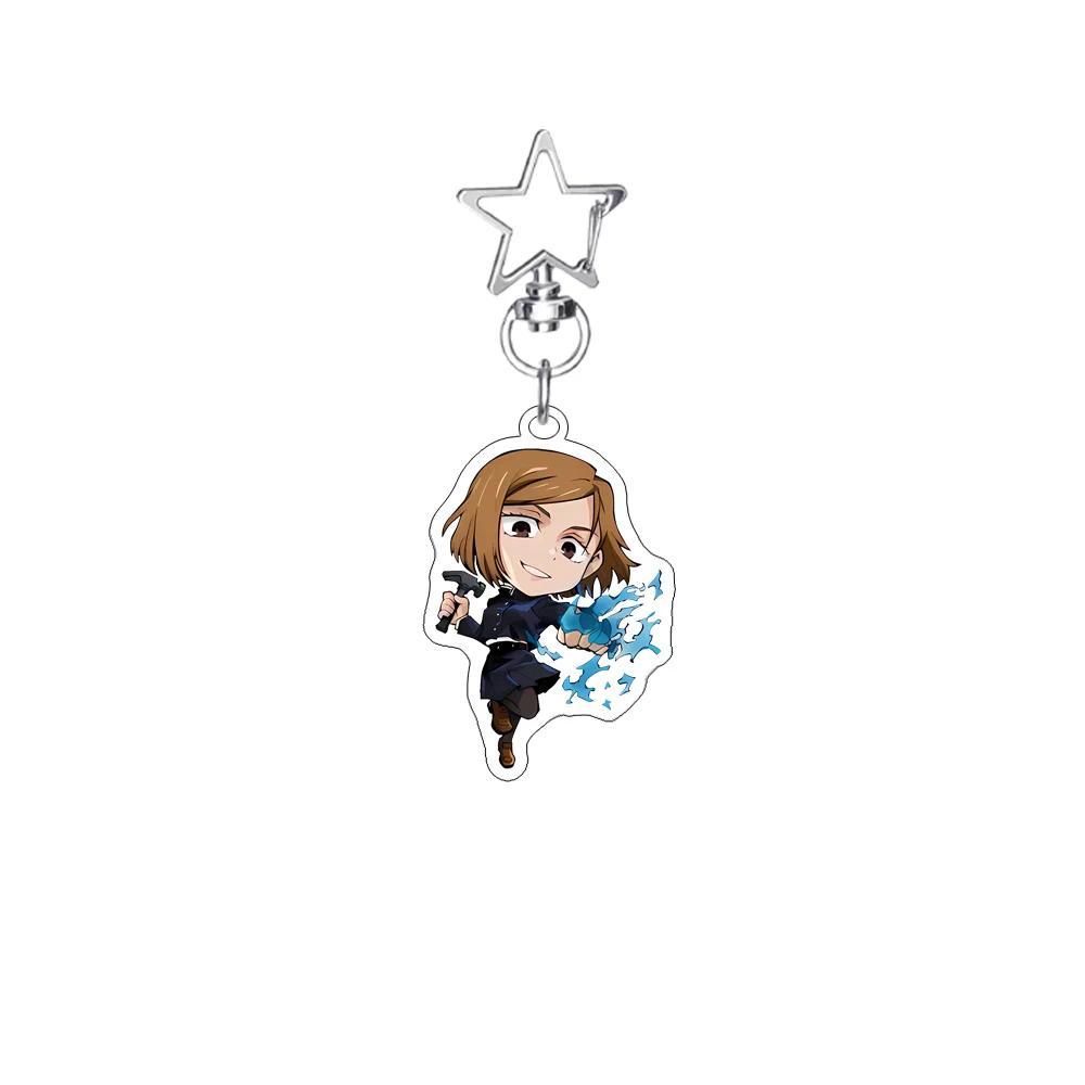 Anime Jujutsu Kaisen Yuji Itadori Satoru Gojo Yuta Okkotsu Sushi Edition Kawaii Mica Keychain Móc Khóa In Theo Yêu Cầu, Chất Liệu Mica Trong Suốt In 2 Mặt , Dày 4mm 5 Anime Jujutsu Kaisen Yuji Itadori Satoru Gojo Yuta Okkotsu Sushi Edition Kawaii Mica Keychain Móc Khóa In Theo Yêu Cầu, Chất Liệu Mica Trong Suốt In 2 Mặt , Dày 4mm - Ảnh 5
