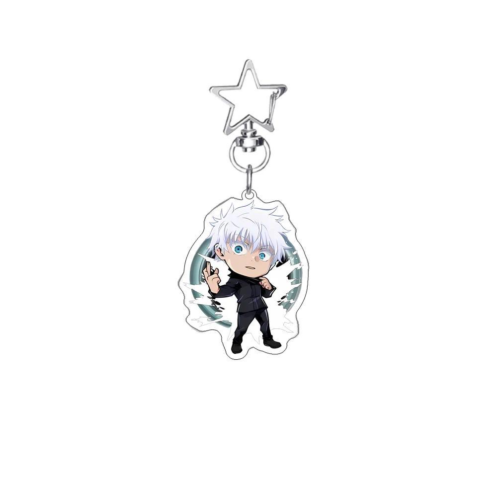Anime Jujutsu Kaisen Yuji Itadori Satoru Gojo Yuta Okkotsu Sushi Edition Kawaii Mica Keychain Móc Khóa In Theo Yêu Cầu, Chất Liệu Mica Trong Suốt In 2 Mặt , Dày 4mm 6 Anime Jujutsu Kaisen Yuji Itadori Satoru Gojo Yuta Okkotsu Sushi Edition Kawaii Mica Keychain Móc Khóa In Theo Yêu Cầu, Chất Liệu Mica Trong Suốt In 2 Mặt , Dày 4mm - Ảnh 6