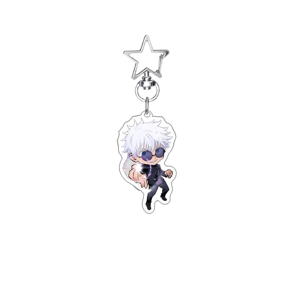 Anime Jujutsu Kaisen Yuji Itadori Satoru Gojo Yuta Okkotsu Sushi Edition Kawaii Mica Keychain Móc Khóa In Theo Yêu Cầu, Chất Liệu Mica Trong Suốt In 2 Mặt , Dày 4mm 7 Anime Jujutsu Kaisen Yuji Itadori Satoru Gojo Yuta Okkotsu Sushi Edition Kawaii Mica Keychain Móc Khóa In Theo Yêu Cầu, Chất Liệu Mica Trong Suốt In 2 Mặt , Dày 4mm - Ảnh 7
