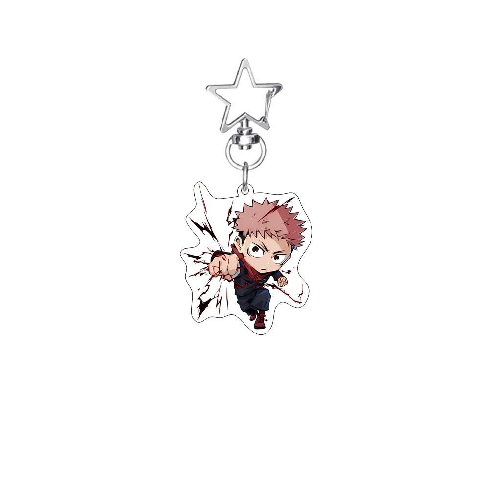 Anime Jujutsu Kaisen Yuji Itadori Satoru Gojo Yuta Okkotsu Sushi Edition Kawaii Mica Keychain Móc Khóa In Theo Yêu Cầu, Chất Liệu Mica Trong Suốt In 2 Mặt , Dày 4mm 8 Anime Jujutsu Kaisen Yuji Itadori Satoru Gojo Yuta Okkotsu Sushi Edition Kawaii Mica Keychain Móc Khóa In Theo Yêu Cầu, Chất Liệu Mica Trong Suốt In 2 Mặt , Dày 4mm - Ảnh 8