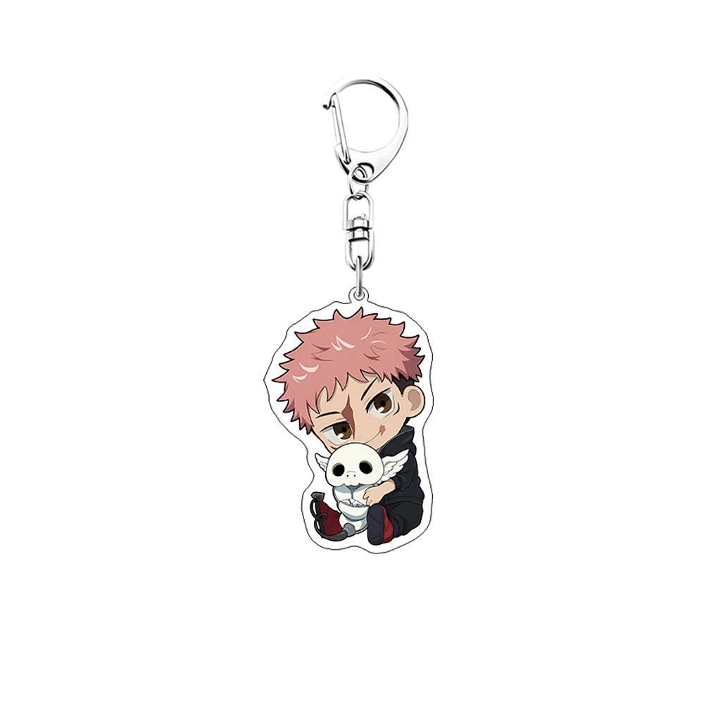 Anime Jujutsu Kaisen Yuji Itadori Satoru Gojo 6cm Mica Holder Mica Charm Car Keychain Móc Khóa In Theo Yêu Cầu, Chất Liệu Mica Trong Suốt In 2 Mặt , Dày 4mm 1 Anime Jujutsu Kaisen Yuji Itadori Satoru Gojo 6cm Mica Holder Mica Charm Car Keychain Móc Khóa In Theo Yêu Cầu, Chất Liệu Mica Trong Suốt In 2 Mặt , Dày 4mm