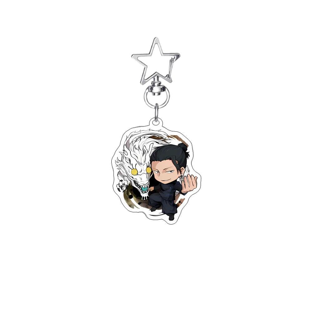 Anime Jujutsu Kaisen Yuji Itadori Satoru Gojo Yuta Okkotsu Sushi Edition Kawaii Mica Keychain Móc Khóa In Theo Yêu Cầu, Chất Liệu Mica Trong Suốt In 2 Mặt , Dày 4mm 1 Anime Jujutsu Kaisen Yuji Itadori Satoru Gojo Yuta Okkotsu Sushi Edition Kawaii Mica Keychain Móc Khóa In Theo Yêu Cầu, Chất Liệu Mica Trong Suốt In 2 Mặt , Dày 4mm