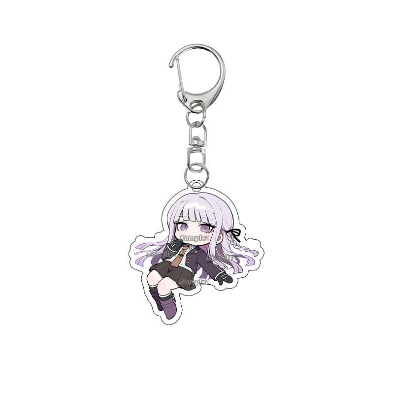 Anime Kawaii Danganronpa Kyoko Kirigiri Q Version Cartoon Keychain Acrylic Character Cute Móc Khóa In Theo Yêu Cầu, Chất Liệu Mica Trong Suốt In 2 Mặt , Dày 4mm 2 Anime Kawaii Danganronpa Kyoko Kirigiri Q Version Cartoon Keychain Acrylic Character Cute Móc Khóa In Theo Yêu Cầu, Chất Liệu Mica Trong Suốt In 2 Mặt , Dày 4mm - Ảnh 2