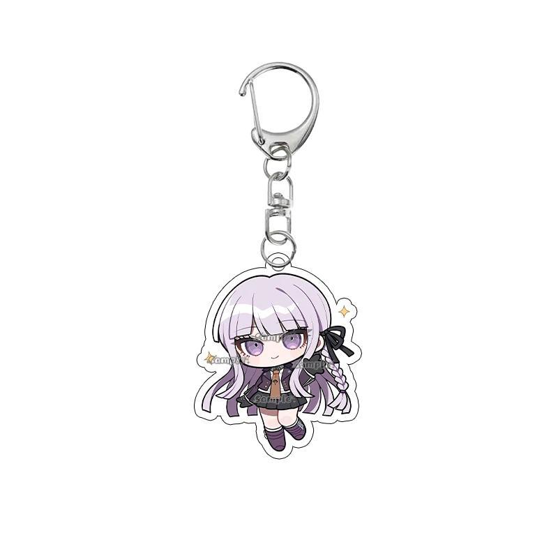 Anime Kawaii Danganronpa Kyoko Kirigiri Q Version Cartoon Keychain Acrylic Character Cute Móc Khóa In Theo Yêu Cầu, Chất Liệu Mica Trong Suốt In 2 Mặt , Dày 4mm 4 Anime Kawaii Danganronpa Kyoko Kirigiri Q Version Cartoon Keychain Acrylic Character Cute Móc Khóa In Theo Yêu Cầu, Chất Liệu Mica Trong Suốt In 2 Mặt , Dày 4mm - Ảnh 4