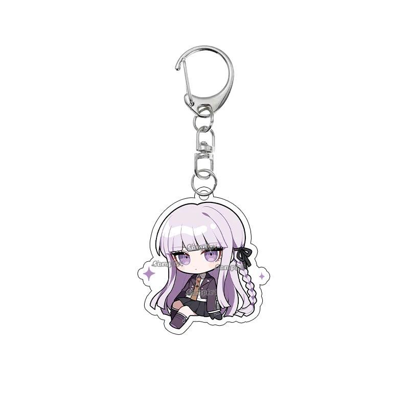 Anime Kawaii Danganronpa Kyoko Kirigiri Q Version Cartoon Keychain Acrylic Character Cute Móc Khóa In Theo Yêu Cầu, Chất Liệu Mica Trong Suốt In 2 Mặt , Dày 4mm 5 Anime Kawaii Danganronpa Kyoko Kirigiri Q Version Cartoon Keychain Acrylic Character Cute Móc Khóa In Theo Yêu Cầu, Chất Liệu Mica Trong Suốt In 2 Mặt , Dày 4mm - Ảnh 5
