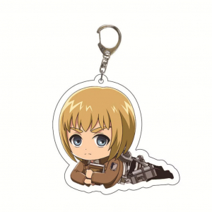Anime Keychain | Aot Charms | Acrylic Keychains | Anime Keychains | Levi Levi | Mikasa | Móc Khóa In Theo Yêu Cầu, Chất Liệu Mica Trong Suốt In 2 Mặt , Dày 4mm