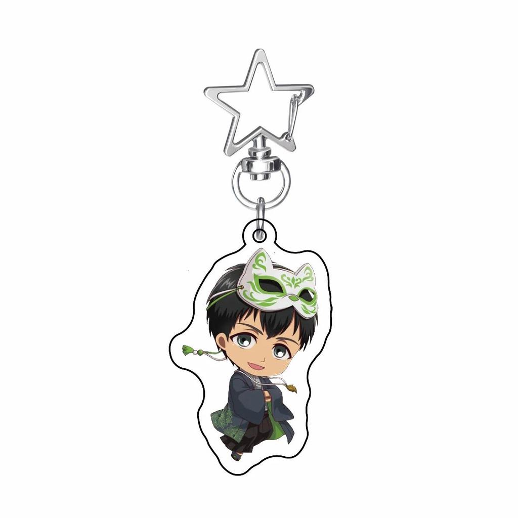 Anime Keychain Attack Of The Giants Levi Ackerman Allen Yeager Role Playing Double Sided Mica Móc Khóa In Theo Yêu Cầu, Chất Liệu Mica Trong Suốt In 2 Mặt , Dày 4mm 2 Anime Keychain Attack Of The Giants Levi Ackerman Allen Yeager Role Playing Double Sided Mica Móc Khóa In Theo Yêu Cầu, Chất Liệu Mica Trong Suốt In 2 Mặt , Dày 4mm - Ảnh 2