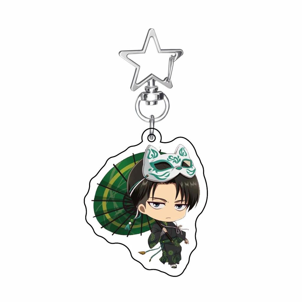 Anime Keychain Attack Of The Giants Levi Ackerman Allen Yeager Role Playing Double Sided Mica Móc Khóa In Theo Yêu Cầu, Chất Liệu Mica Trong Suốt In 2 Mặt , Dày 4mm 3 Anime Keychain Attack Of The Giants Levi Ackerman Allen Yeager Role Playing Double Sided Mica Móc Khóa In Theo Yêu Cầu, Chất Liệu Mica Trong Suốt In 2 Mặt , Dày 4mm - Ảnh 3