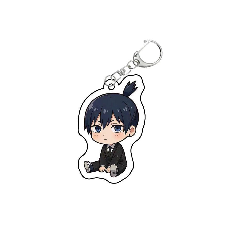 Anime Keychain Chainsaw Man Pochita Makima Cartoon Acrylic Bag Keyring Hanging Face Cos Móc Khóa In Theo Yêu Cầu, Chất Liệu Mica Trong Suốt In 2 Mặt , Dày 4mm 3 Anime Keychain Chainsaw Man Pochita Makima Cartoon Acrylic Bag Keyring Hanging Face Cos Móc Khóa In Theo Yêu Cầu, Chất Liệu Mica Trong Suốt In 2 Mặt , Dày 4mm - Ảnh 3