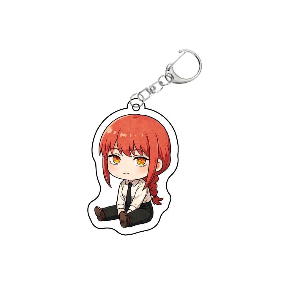 Anime Keychain Chainsaw Man Pochita Makima Cartoon Acrylic Bag Keyring Hanging Face Cos Móc Khóa In Theo Yêu Cầu, Chất Liệu Mica Trong Suốt In 2 Mặt , Dày 4mm 5 Anime Keychain Chainsaw Man Pochita Makima Cartoon Acrylic Bag Keyring Hanging Face Cos Móc Khóa In Theo Yêu Cầu, Chất Liệu Mica Trong Suốt In 2 Mặt , Dày 4mm - Ảnh 5