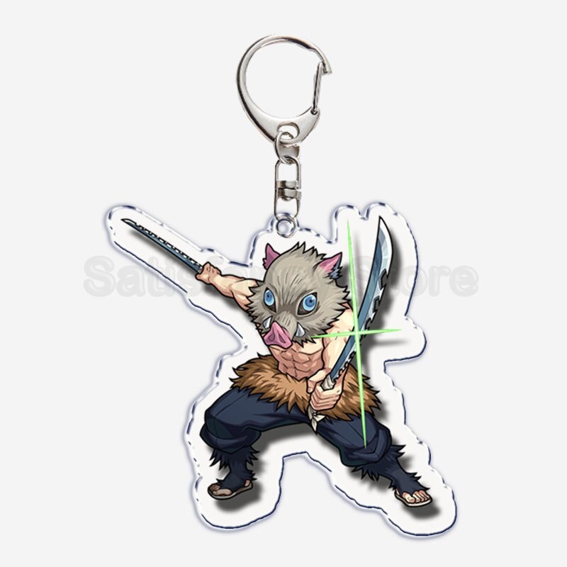 Anime Keychain Demon Slayer Zenitsu Kimetsu No Yaiba Nezuko Key Pendant Accessories Móc Khóa In Theo Yêu Cầu, Chất Liệu Mica Trong Suốt In 2 Mặt , Dày 4mm 11 Anime Keychain Demon Slayer Zenitsu Kimetsu No Yaiba Nezuko Key Pendant Accessories Móc Khóa In Theo Yêu Cầu, Chất Liệu Mica Trong Suốt In 2 Mặt , Dày 4mm - Ảnh 11