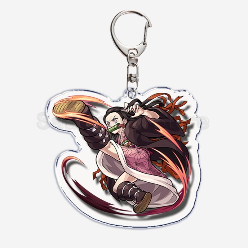 Anime Keychain Demon Slayer Zenitsu Kimetsu No Yaiba Nezuko Key Pendant Accessories Móc Khóa In Theo Yêu Cầu, Chất Liệu Mica Trong Suốt In 2 Mặt , Dày 4mm 22 Anime Keychain Demon Slayer Zenitsu Kimetsu No Yaiba Nezuko Key Pendant Accessories Móc Khóa In Theo Yêu Cầu, Chất Liệu Mica Trong Suốt In 2 Mặt , Dày 4mm - Ảnh 22