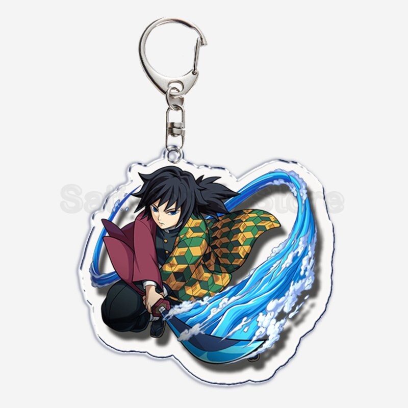Anime Keychain Demon Slayer Zenitsu Kimetsu No Yaiba Nezuko Key Pendant Accessories Móc Khóa In Theo Yêu Cầu, Chất Liệu Mica Trong Suốt In 2 Mặt , Dày 4mm 4 Anime Keychain Demon Slayer Zenitsu Kimetsu No Yaiba Nezuko Key Pendant Accessories Móc Khóa In Theo Yêu Cầu, Chất Liệu Mica Trong Suốt In 2 Mặt , Dày 4mm - Ảnh 4