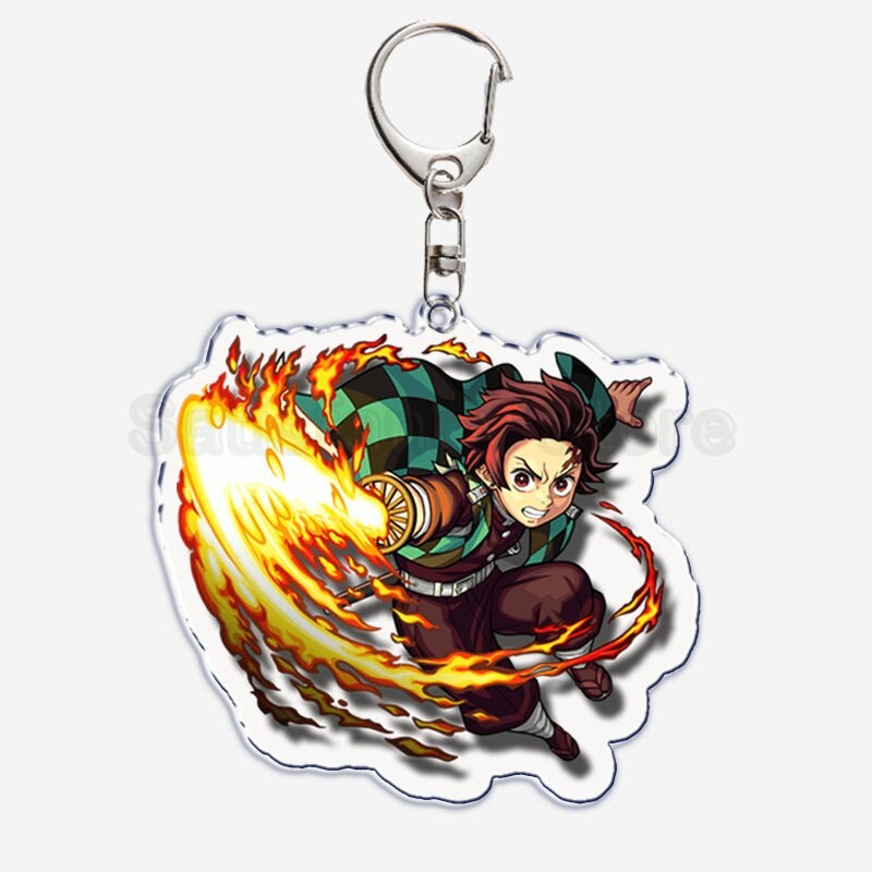 Anime Keychain Demon Slayer Zenitsu Kimetsu No Yaiba Nezuko Key Pendant Accessories Móc Khóa In Theo Yêu Cầu, Chất Liệu Mica Trong Suốt In 2 Mặt , Dày 4mm 5 Anime Keychain Demon Slayer Zenitsu Kimetsu No Yaiba Nezuko Key Pendant Accessories Móc Khóa In Theo Yêu Cầu, Chất Liệu Mica Trong Suốt In 2 Mặt , Dày 4mm - Ảnh 5