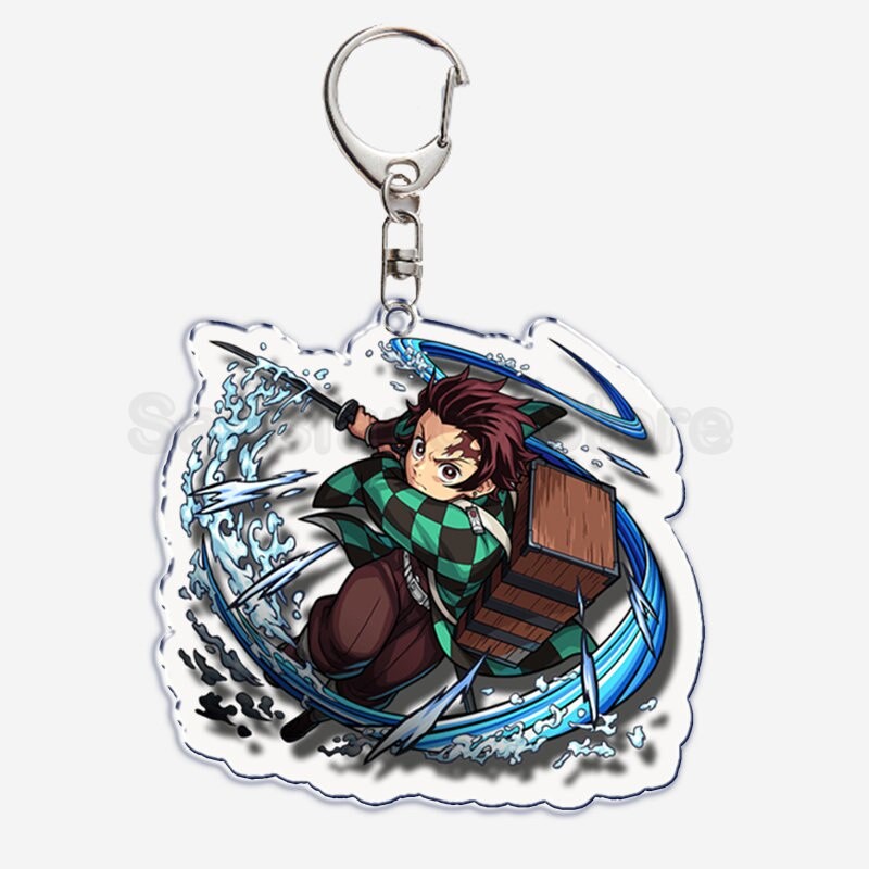 Anime Keychain Demon Slayer Zenitsu Kimetsu No Yaiba Nezuko Key Pendant Accessories Móc Khóa In Theo Yêu Cầu, Chất Liệu Mica Trong Suốt In 2 Mặt , Dày 4mm 6 Anime Keychain Demon Slayer Zenitsu Kimetsu No Yaiba Nezuko Key Pendant Accessories Móc Khóa In Theo Yêu Cầu, Chất Liệu Mica Trong Suốt In 2 Mặt , Dày 4mm - Ảnh 6