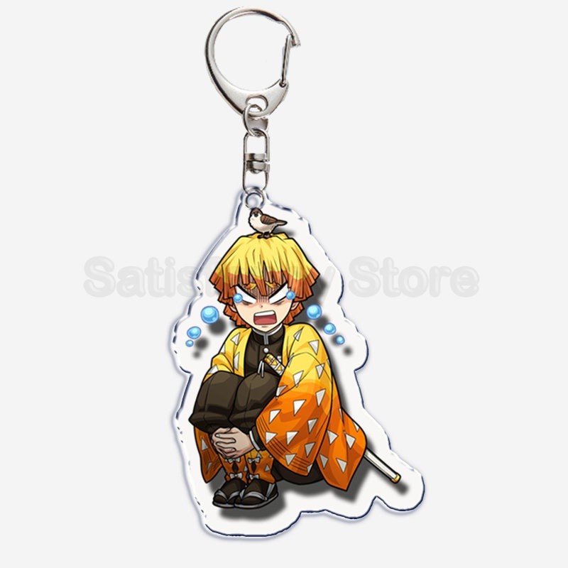 Anime Keychain Demon Slayer Zenitsu Kimetsu No Yaiba Nezuko Key Pendant Accessories Móc Khóa In Theo Yêu Cầu, Chất Liệu Mica Trong Suốt In 2 Mặt , Dày 4mm 7 Anime Keychain Demon Slayer Zenitsu Kimetsu No Yaiba Nezuko Key Pendant Accessories Móc Khóa In Theo Yêu Cầu, Chất Liệu Mica Trong Suốt In 2 Mặt , Dày 4mm - Ảnh 7