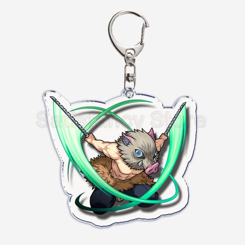 Anime Keychain Demon Slayer Zenitsu Kimetsu No Yaiba Nezuko Key Pendant Accessories Móc Khóa In Theo Yêu Cầu, Chất Liệu Mica Trong Suốt In 2 Mặt , Dày 4mm 10 Anime Keychain Demon Slayer Zenitsu Kimetsu No Yaiba Nezuko Key Pendant Accessories Móc Khóa In Theo Yêu Cầu, Chất Liệu Mica Trong Suốt In 2 Mặt , Dày 4mm - Ảnh 10