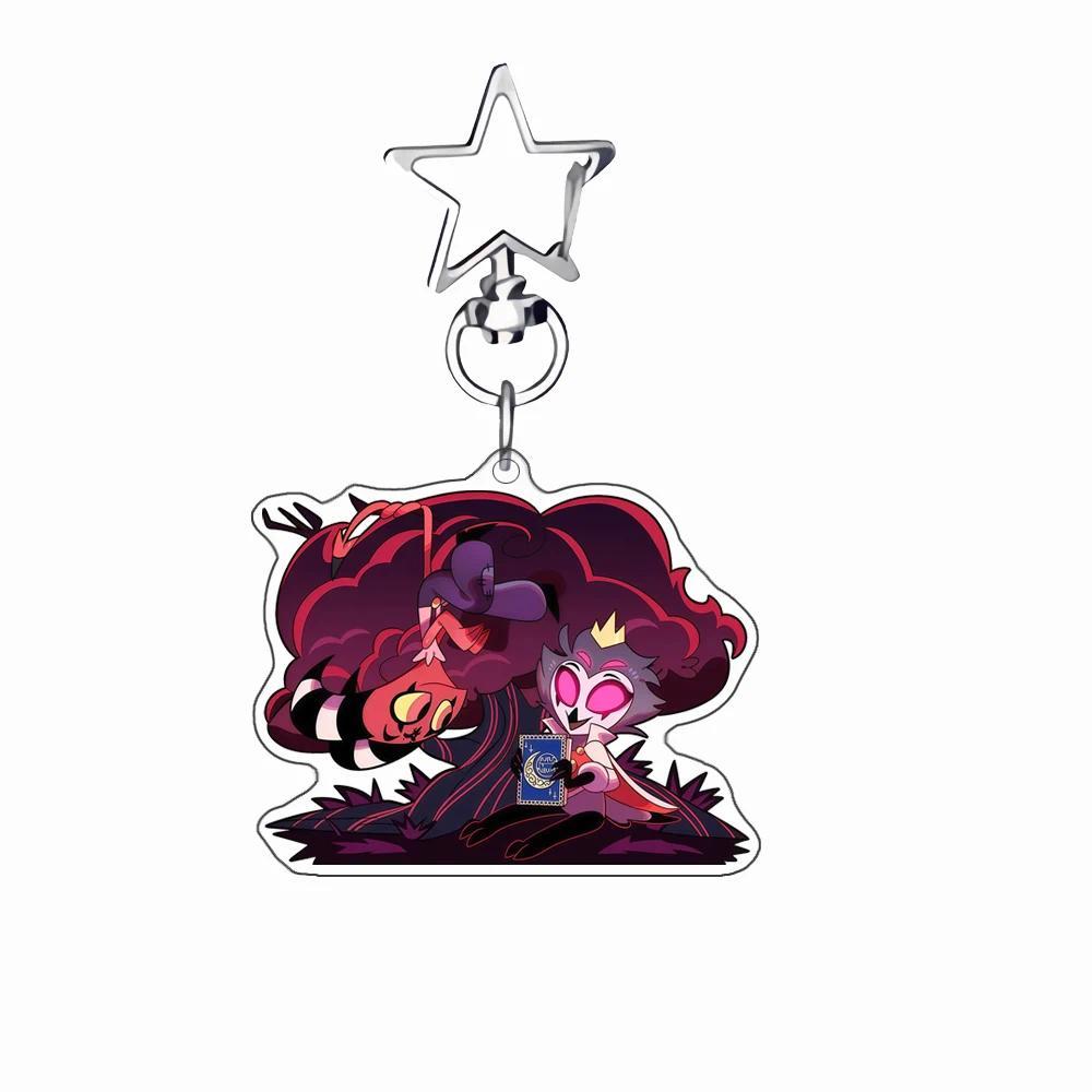 Anime Keychain For Helluva Boss Stella Moxxie Chaz Millie Stolas Q Version Self-made Keychain Móc Khóa In Theo Yêu Cầu, Chất Liệu Mica Trong Suốt In 2 Mặt , Dày 4mm 11 Anime Keychain For Helluva Boss Stella Moxxie Chaz Millie Stolas Q Version Self-made Keychain Móc Khóa In Theo Yêu Cầu, Chất Liệu Mica Trong Suốt In 2 Mặt , Dày 4mm - Ảnh 11