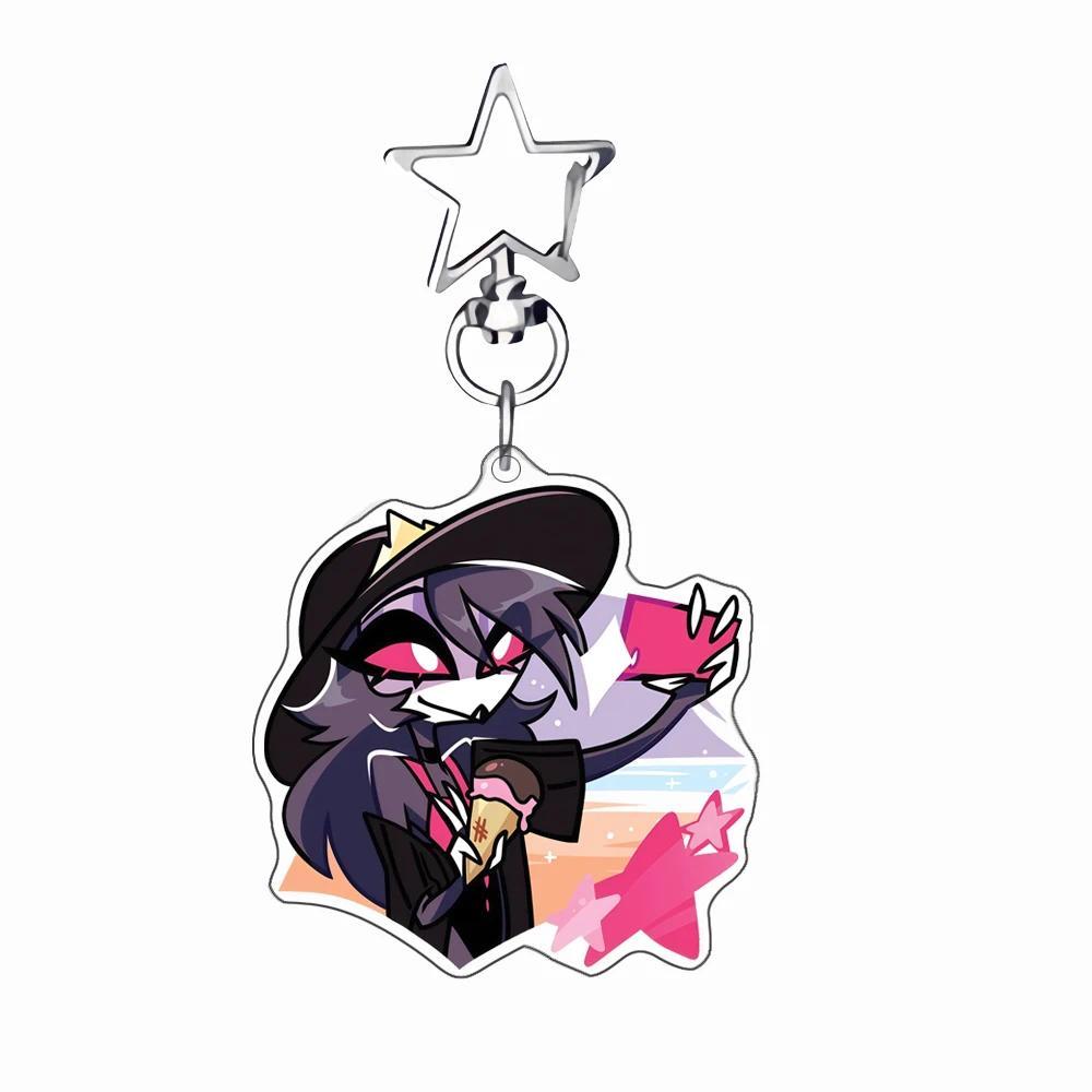 Anime Keychain For Helluva Boss Stella Moxxie Chaz Millie Stolas Q Version Self-made Keychain Móc Khóa In Theo Yêu Cầu, Chất Liệu Mica Trong Suốt In 2 Mặt , Dày 4mm 14 Anime Keychain For Helluva Boss Stella Moxxie Chaz Millie Stolas Q Version Self-made Keychain Móc Khóa In Theo Yêu Cầu, Chất Liệu Mica Trong Suốt In 2 Mặt , Dày 4mm - Ảnh 14